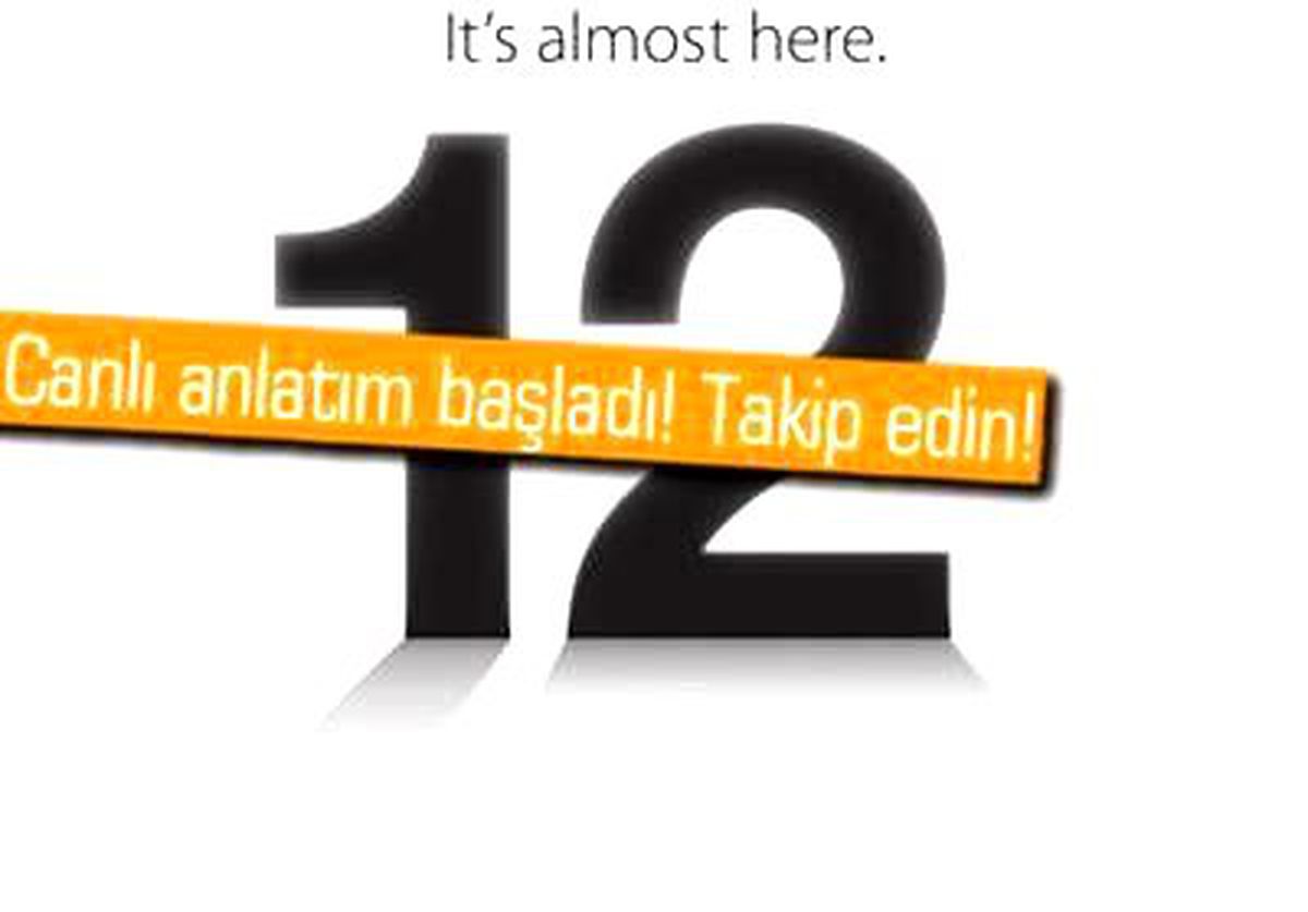 İphone 5 Tanıtımı Canlı Anlatım