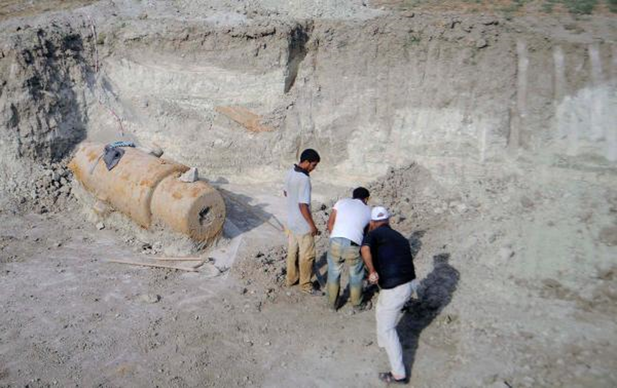Toplar 90 Yıl Sonra Gün Yüzüne Çıkarıldı