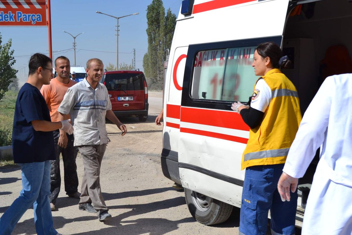 Traktör Tekeri Arasından Mucize Kurtuluş