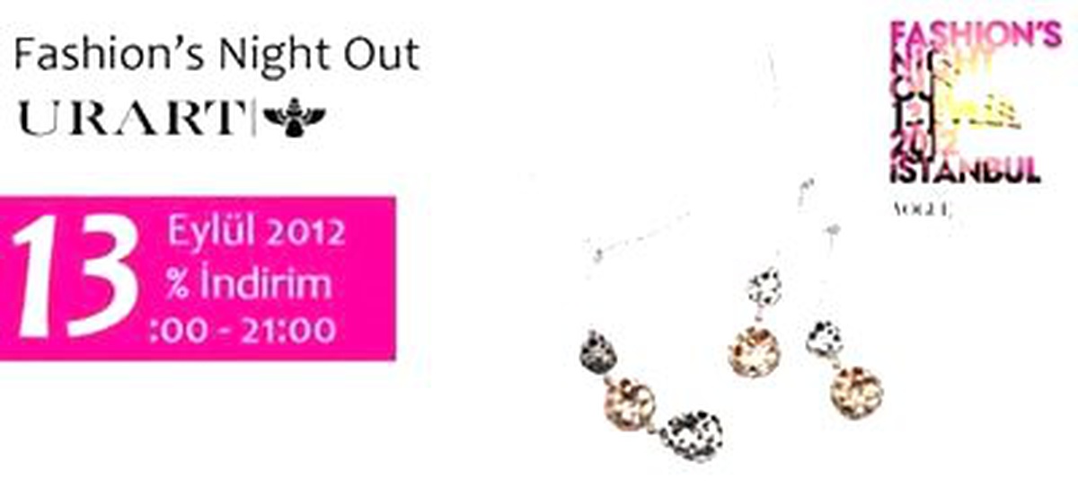 Urart\'da Vogue Fashion\'s Night Out\'ta!