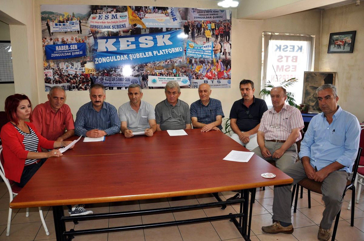 Zonguldak Demokrasi Platformu\'ndan 12 Eylül Açıklaması