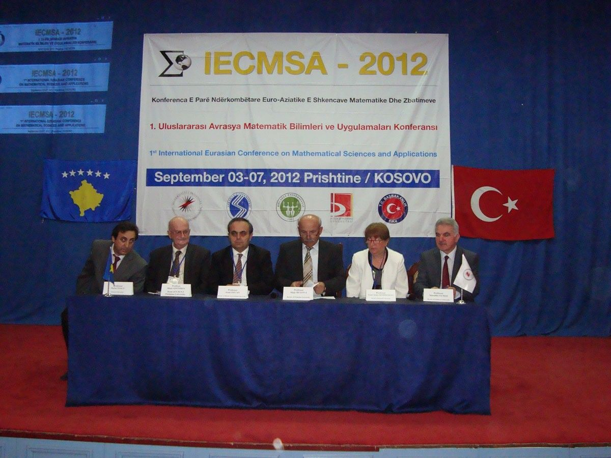 1. Uluslararası Avrasya Matematik Bilimleri ve Uygulamaları Konferansı