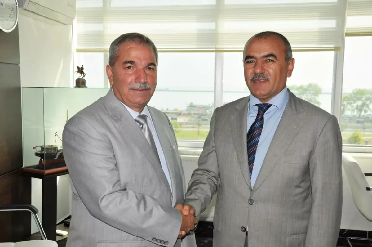 Başkan Demirtaş'tan Kaymakam Narinoğlu'na Ziyaret