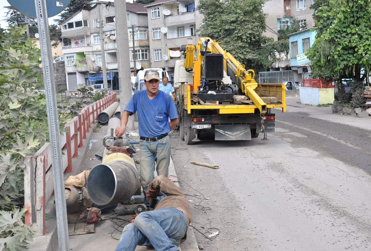 Doğalgaz Çalışmaları Sürüyor