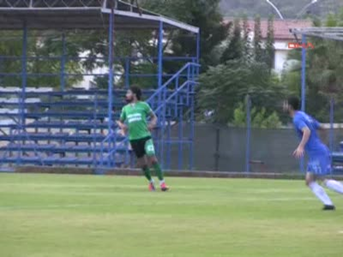 Kemer1futbol Maçına Ambulans Helikopter Molası