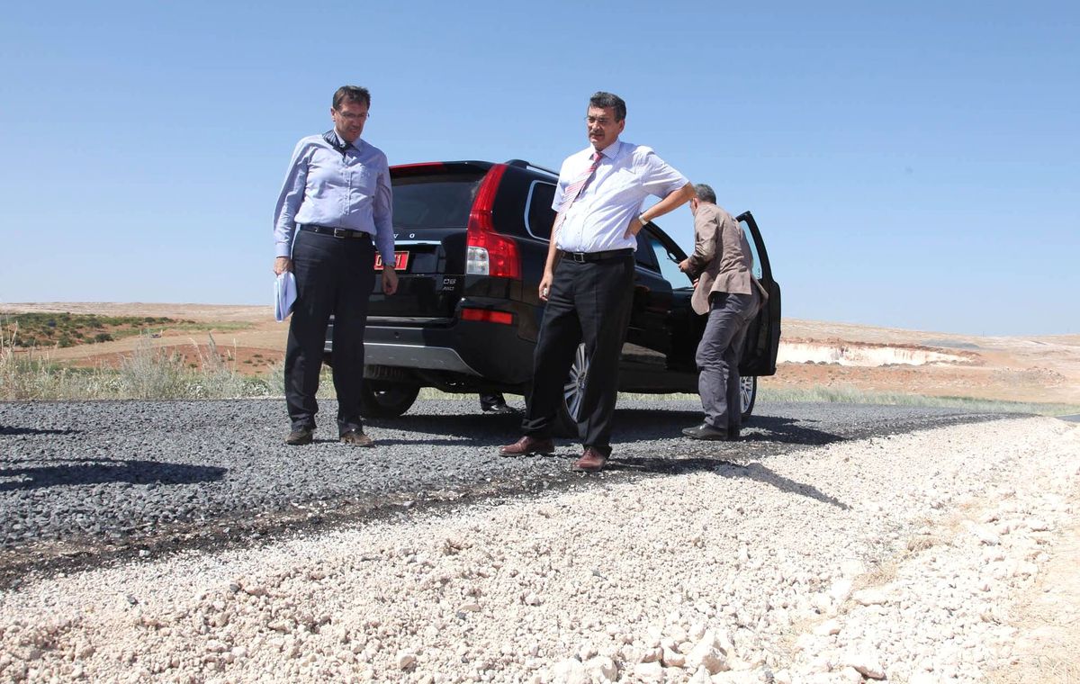 Vali Güvenç\'ten Çevre Yolu Müjdesi