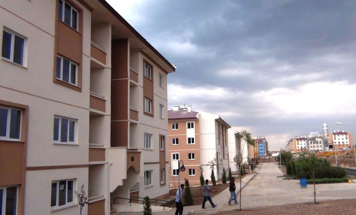 Van\'da İlk Deprem Konutu Tamamlandı