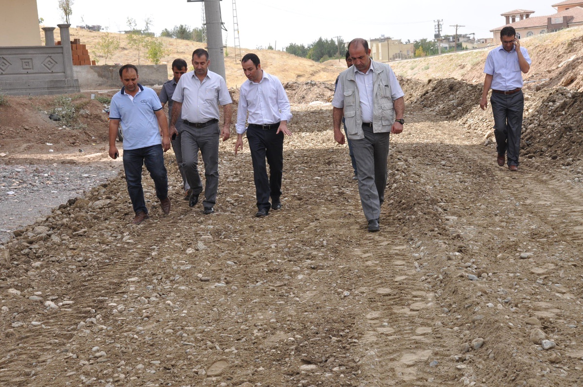 Yeni Yerleşim Alanlarındaki Çalışmalar Sürüyor