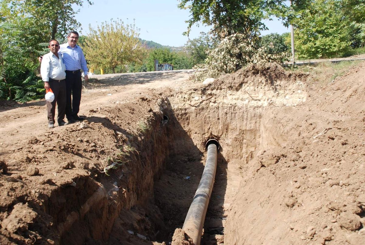 Biga\'da Asbestli Su Boruları Yenileniyor