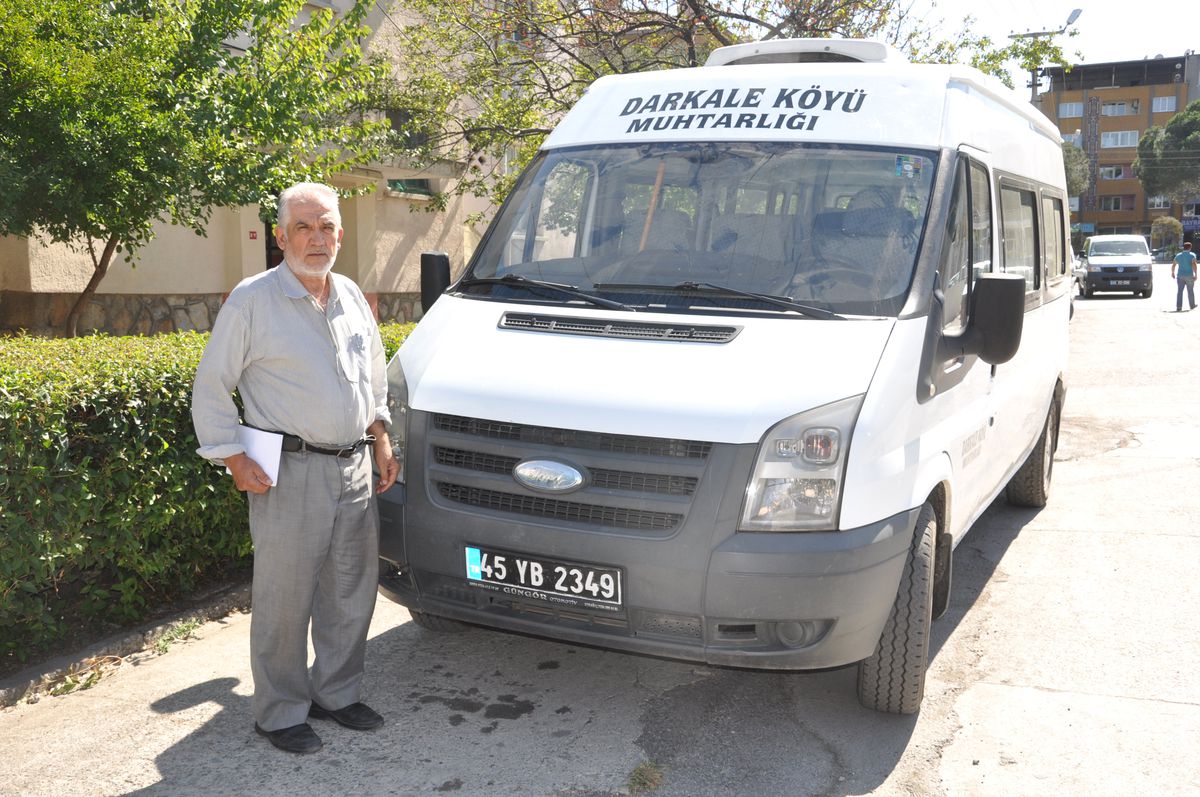 Darkale Köyü\'nde Yeni Araç Sevinci