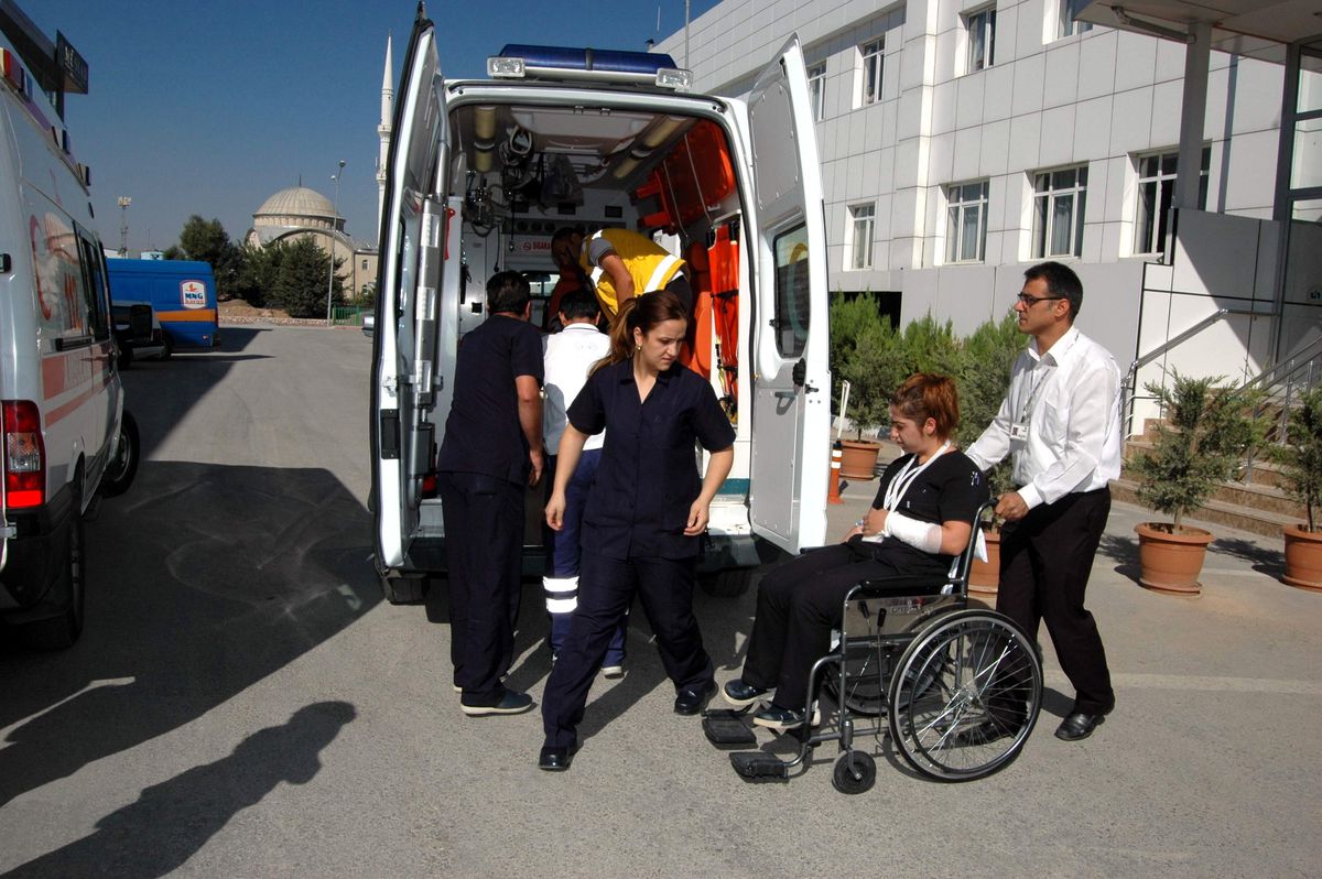 Hastanede Yangın Tatbikatı