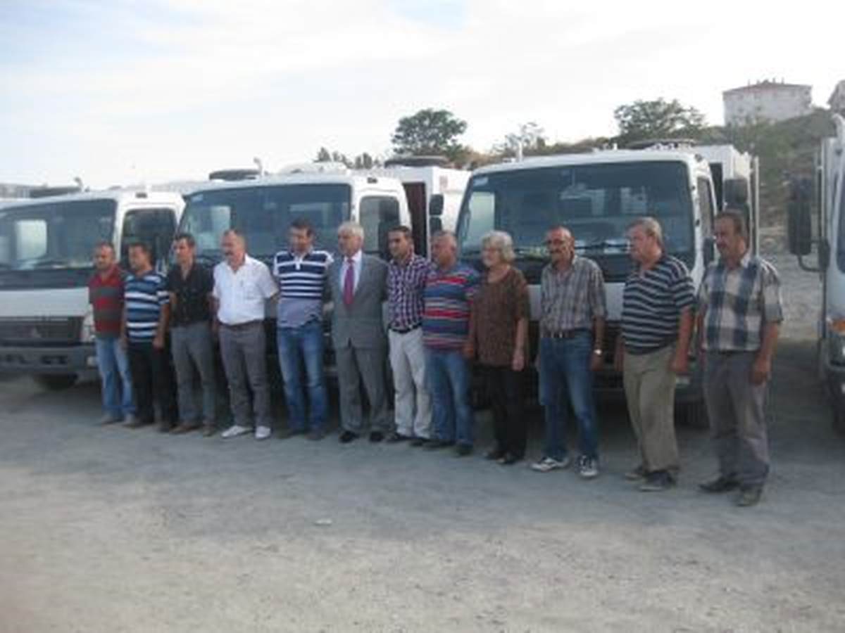 Keşan Belediyesi\'nin Çöp Kamyonları Geldi