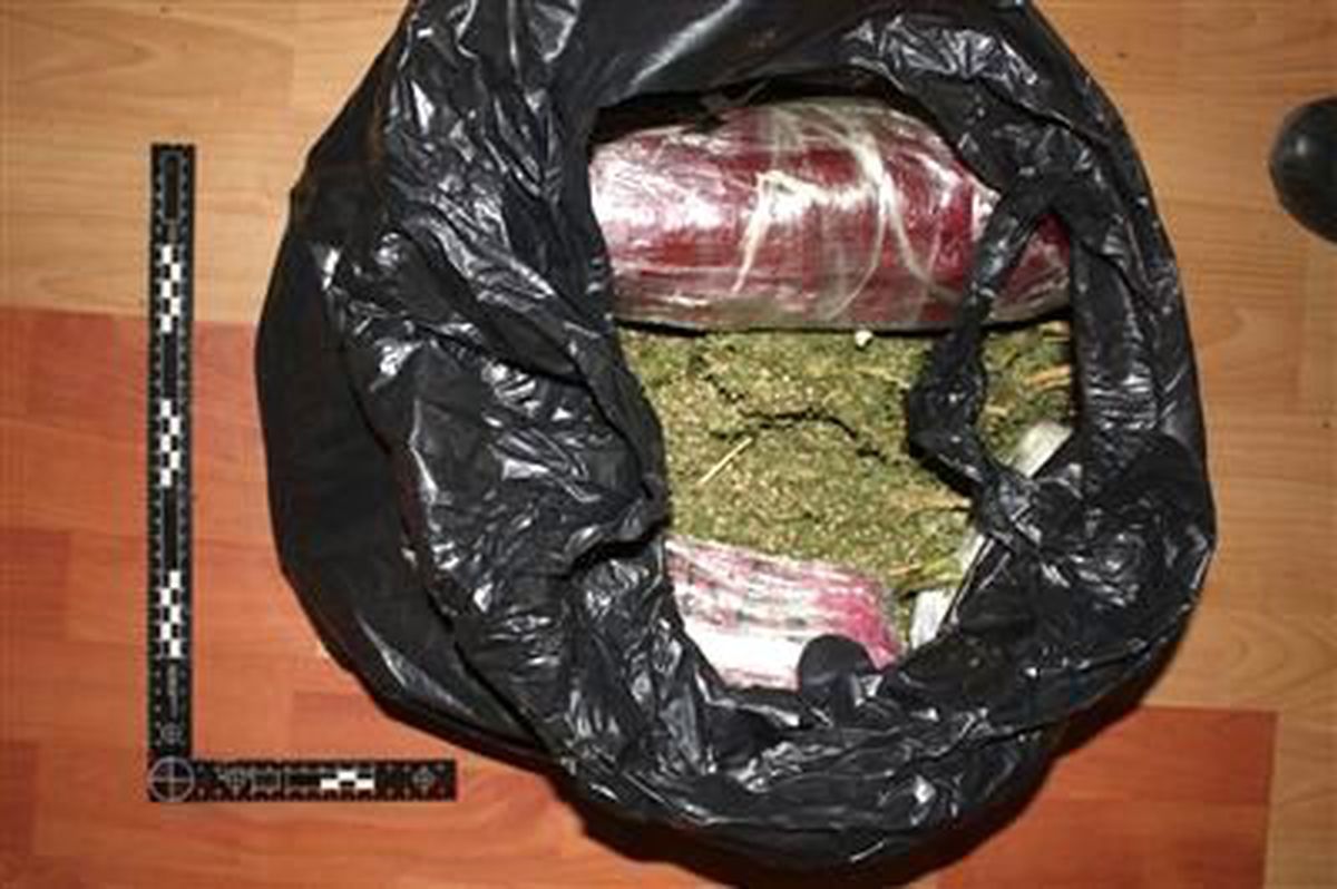 Konya\'da 40 Kilo Esrar Ele Geçirildi