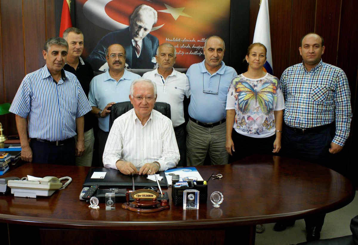 Mersin Askf Yönetimi Başkan Yıldırım\'ı Ziyaret Etti