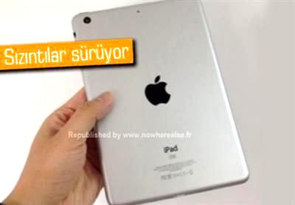 Mini iPad\'in Fotoğrafı da Sızdı