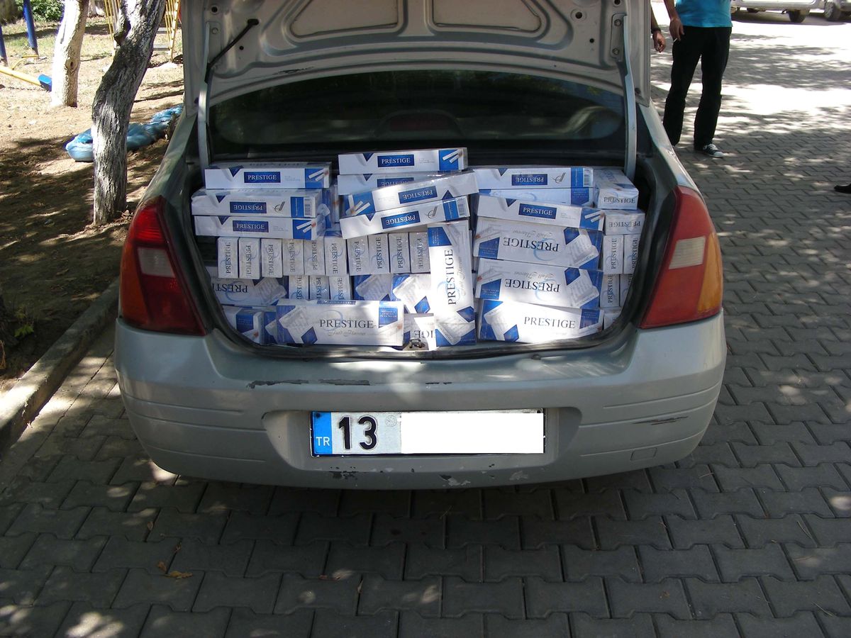 Muş\'ta Kaçak Sigara Operasyonu