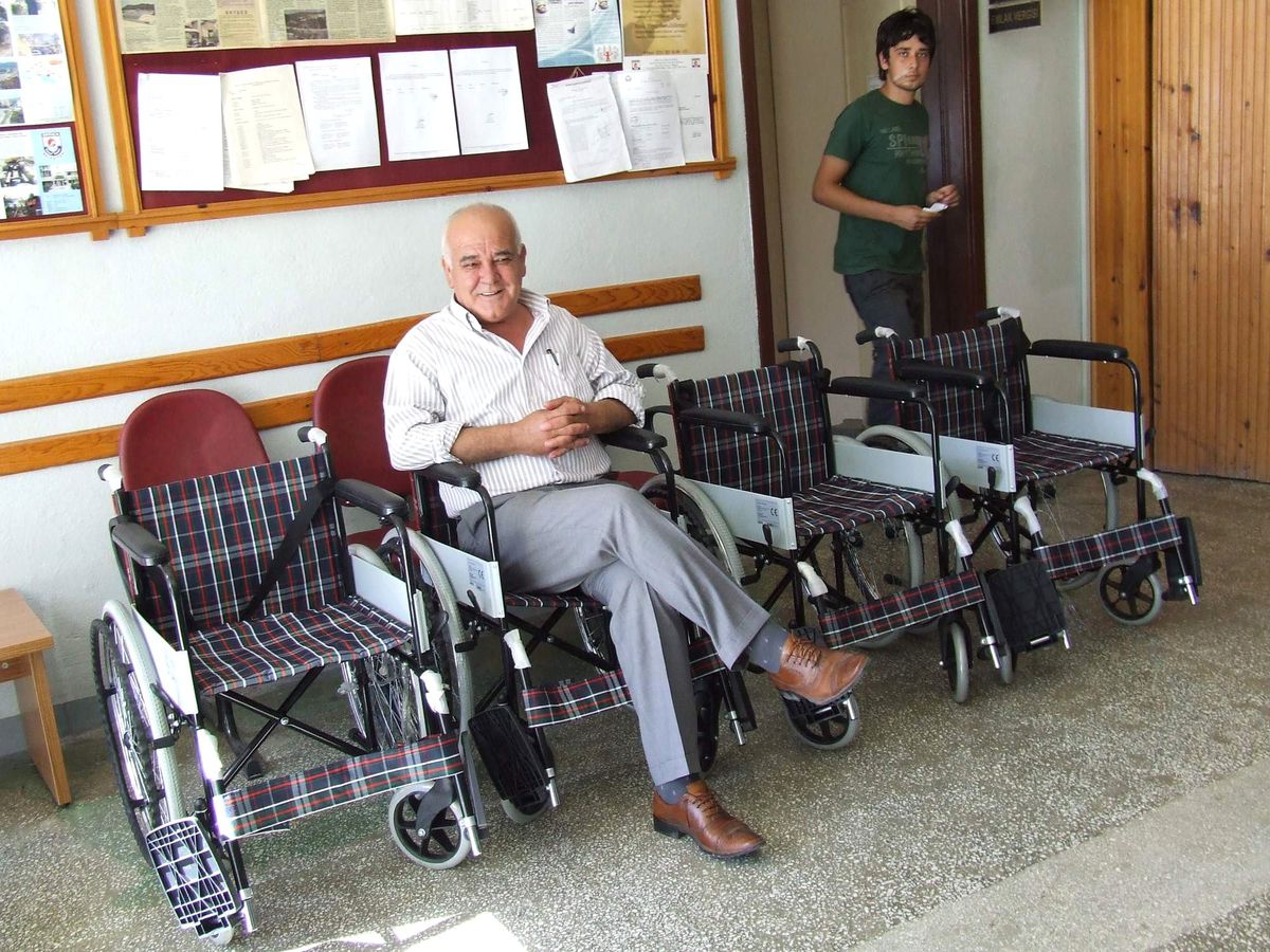 Ortaca Belediyesi\'nden Engellilere Tekerlekli Sandalye