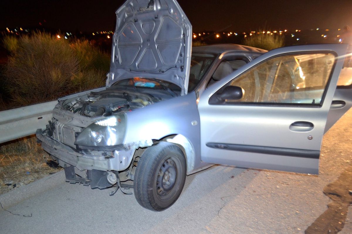 Otoyolda Kazaya Neden Olan Sürücü Kaçtı