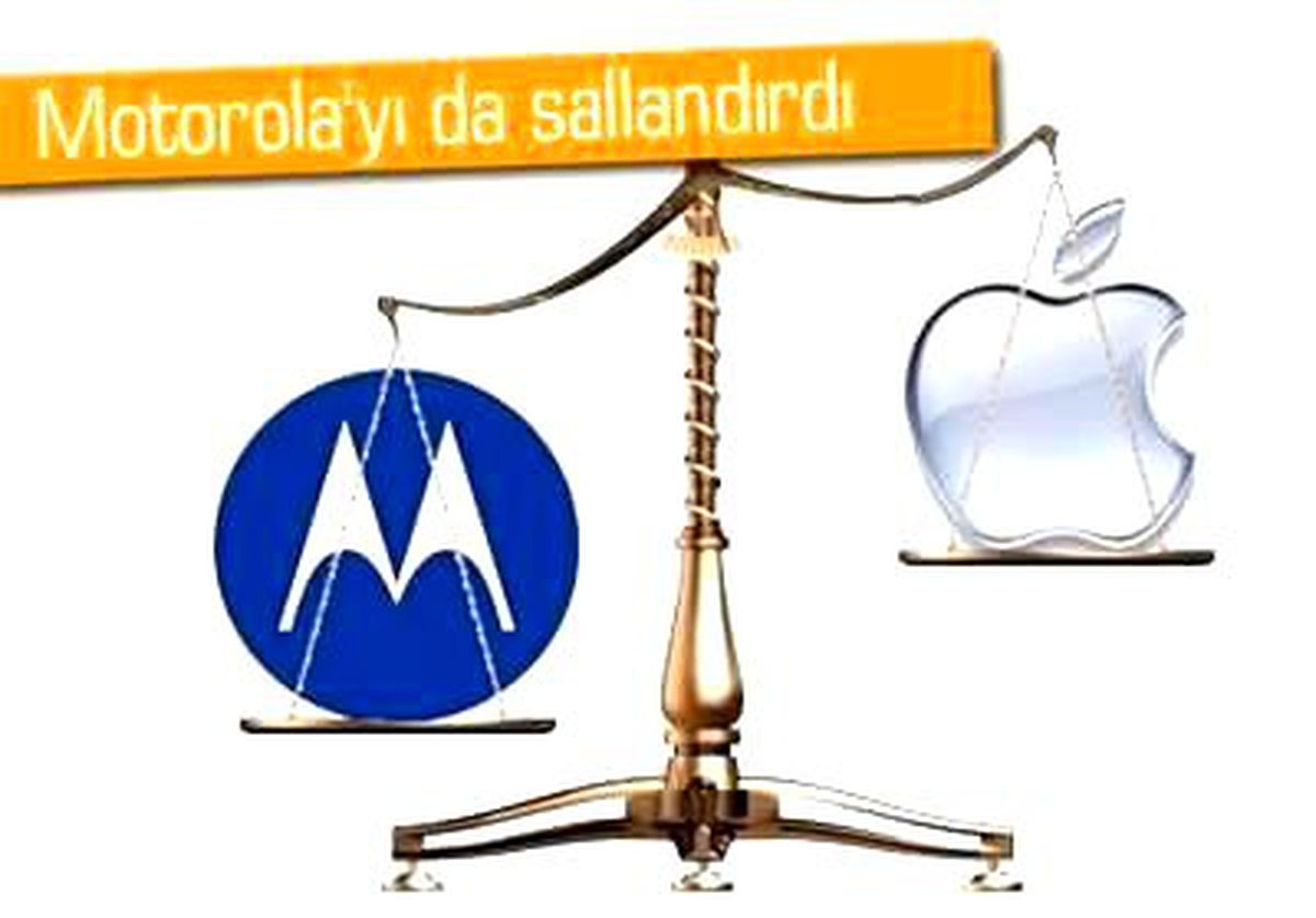 Apple, Motorola\'yı da Mahkemeye Verdi. Onu da Kazandı!