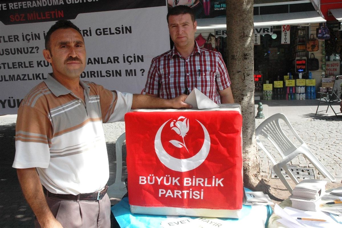 BBP\'nin Referandumu Eskişehir\'de de Yapıldı