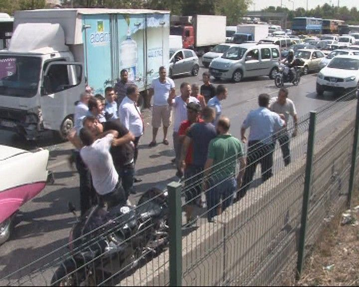 Düğün Konvoyunda Bahşiş Kavgası