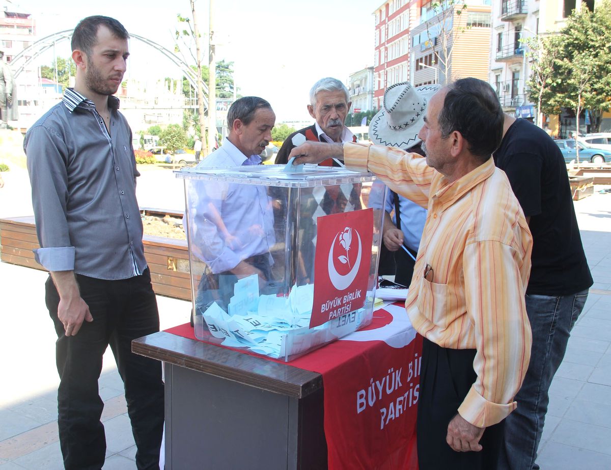 Giresun'da BBP'den İdam Referandumu