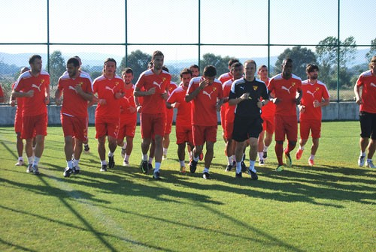 Göztepe Boluspor Maçı Hazırlıklarını Tamamladı