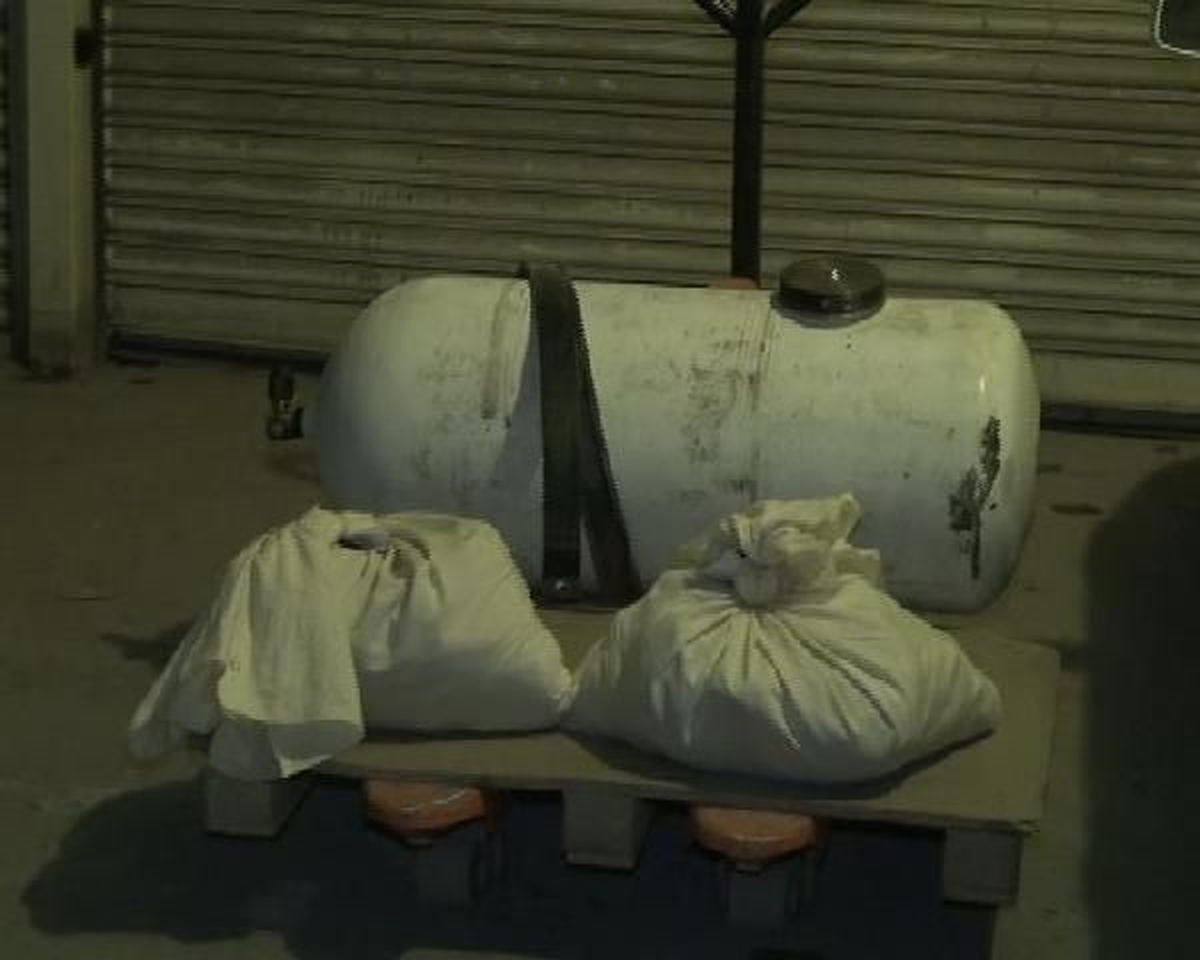 Uyuşturucuyu Lpg Deposuna Zulalamışlar