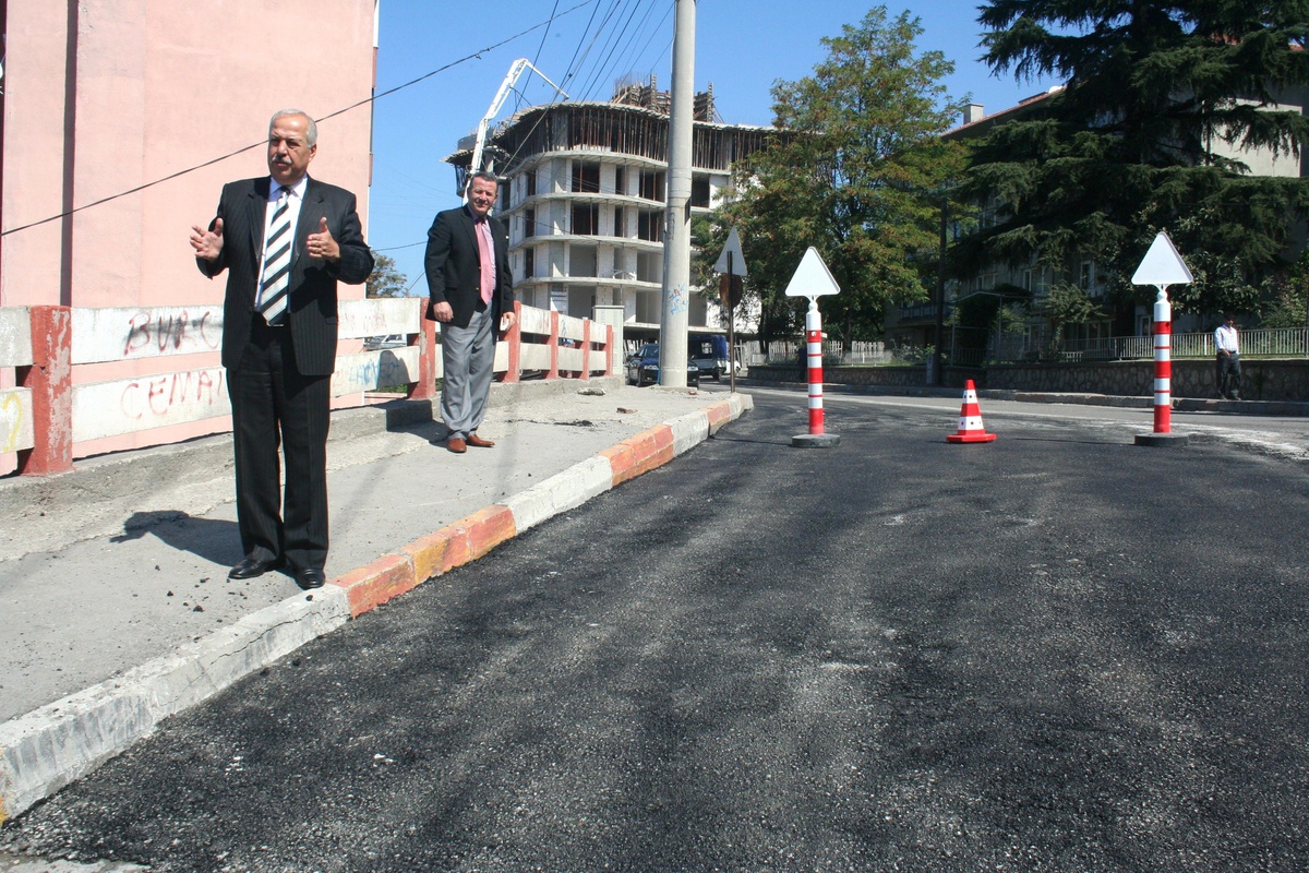 Zonguldak\'ta Asfalt Çalışmaları