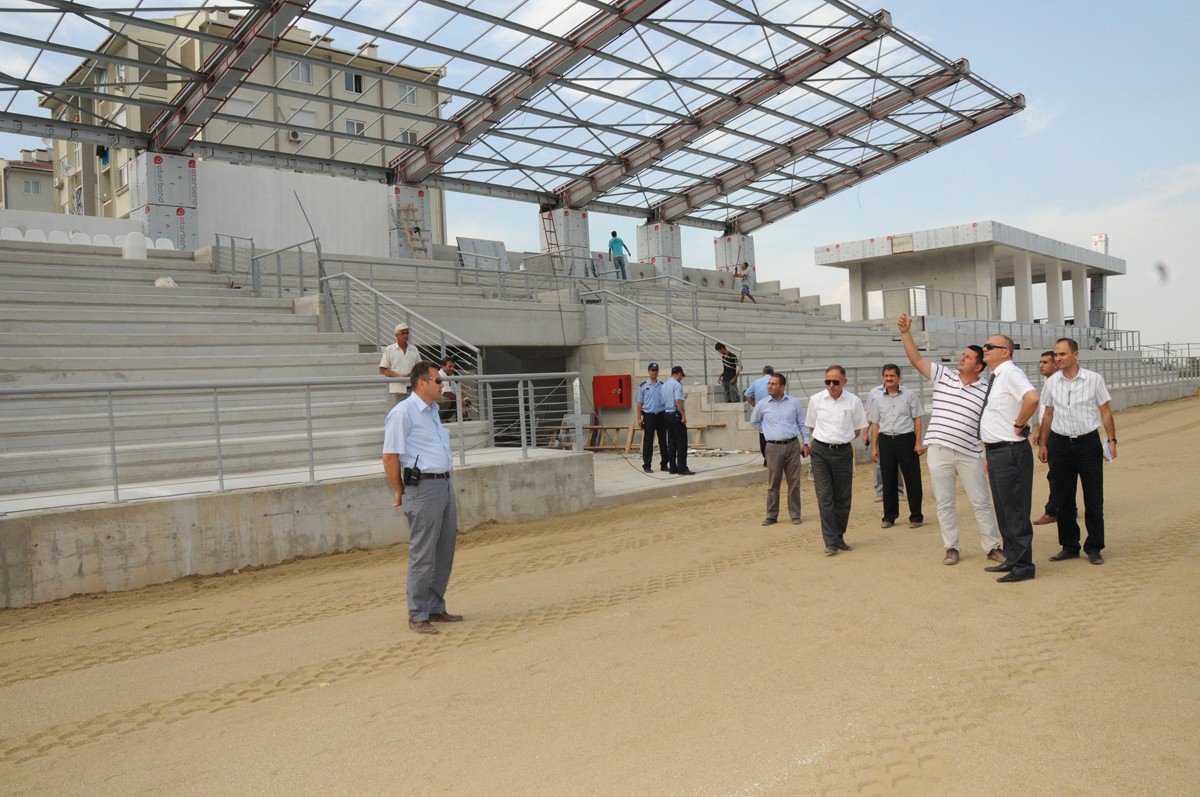 Adnan Menderes Spor Tesisleri Bitme Aşamasına Geldi