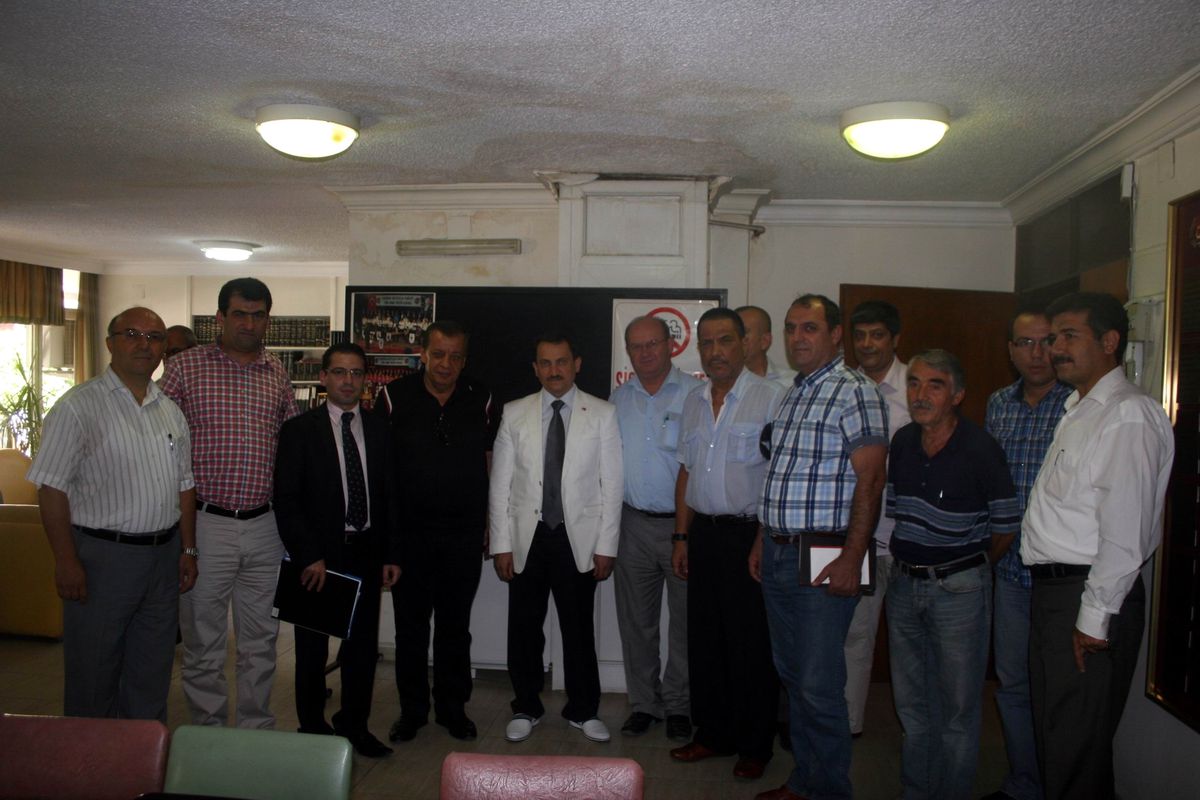 Atalay, Adana\'da Yerel Basın Temsilcileriyle Görüştü