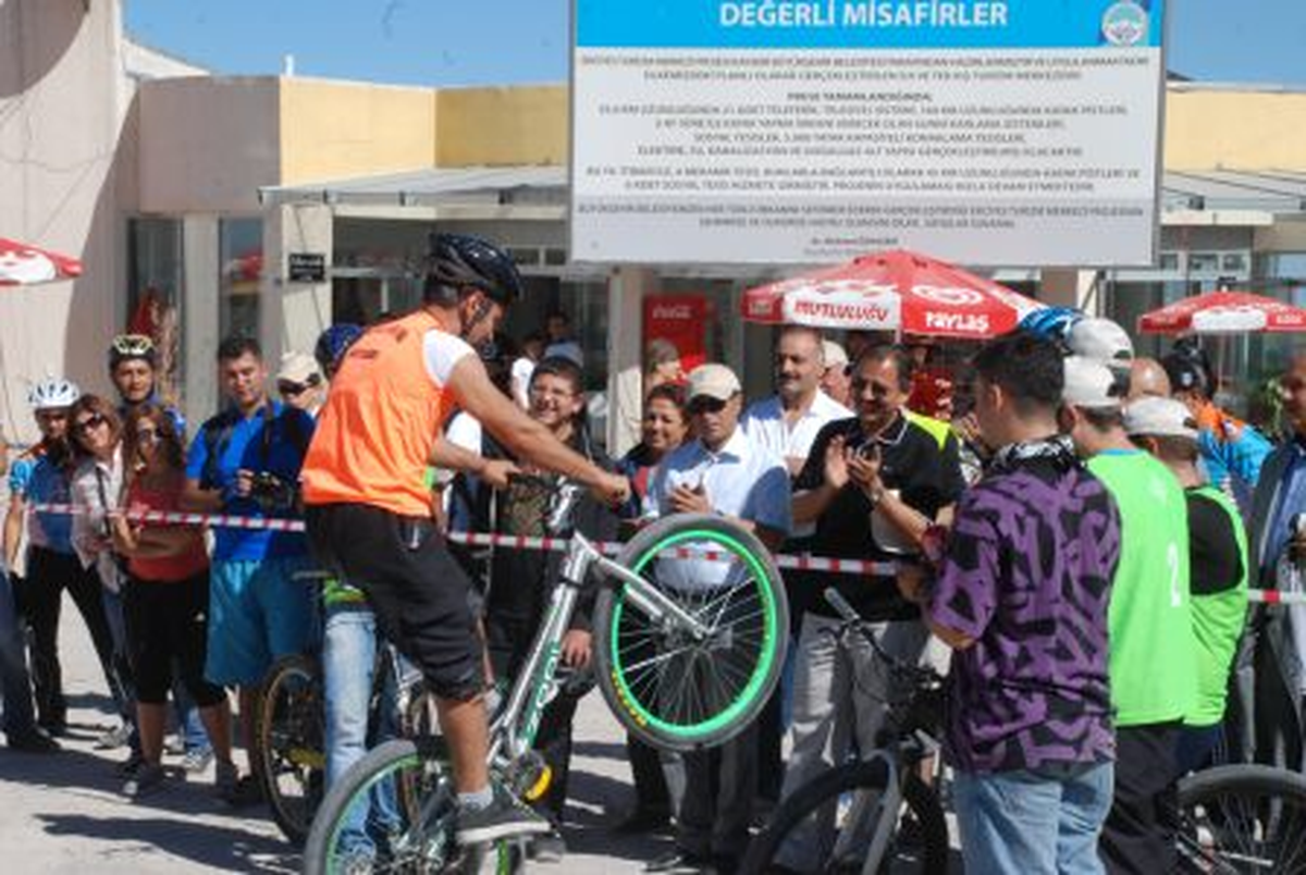 2 Bin 700 Metrede Bisiklet Keyfi