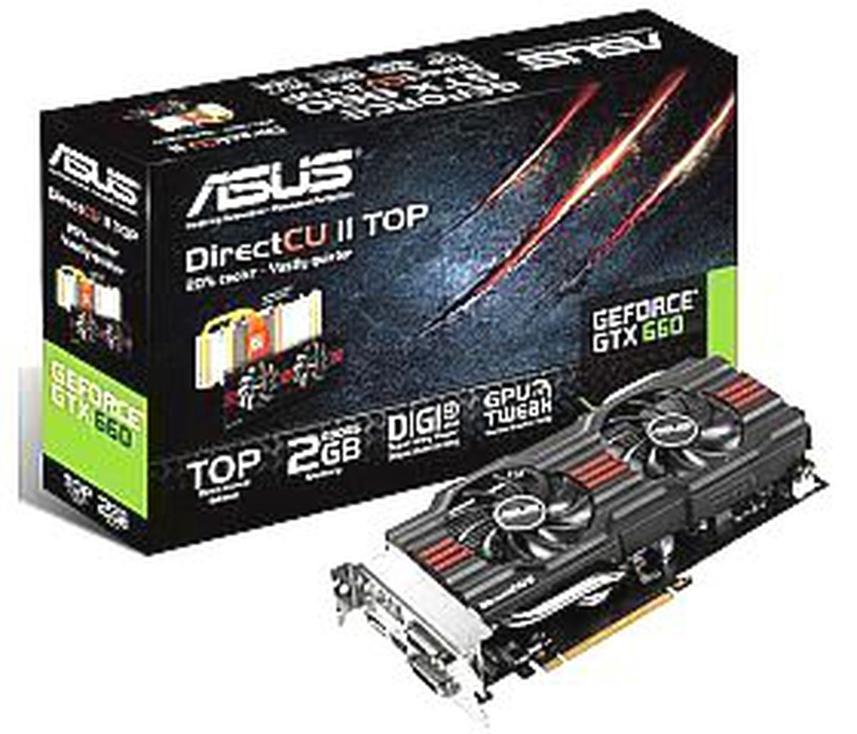 Asus Gtx 660 ve Gtx 650\'yi Görücüye Çıkardı