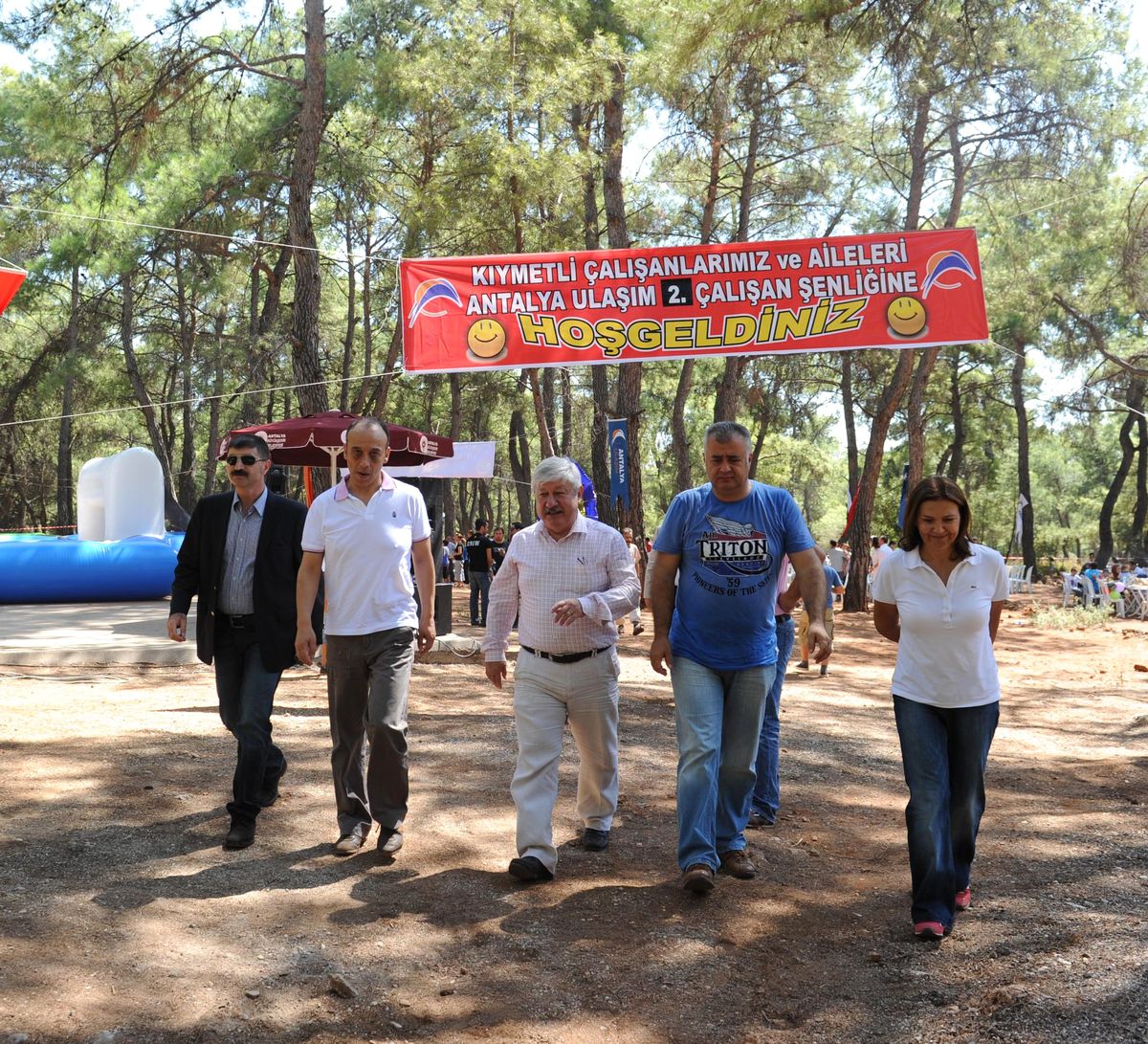 Başkan Akaydın, Ulaşım A.Ş. Personeliyle Piknikte Buluştu