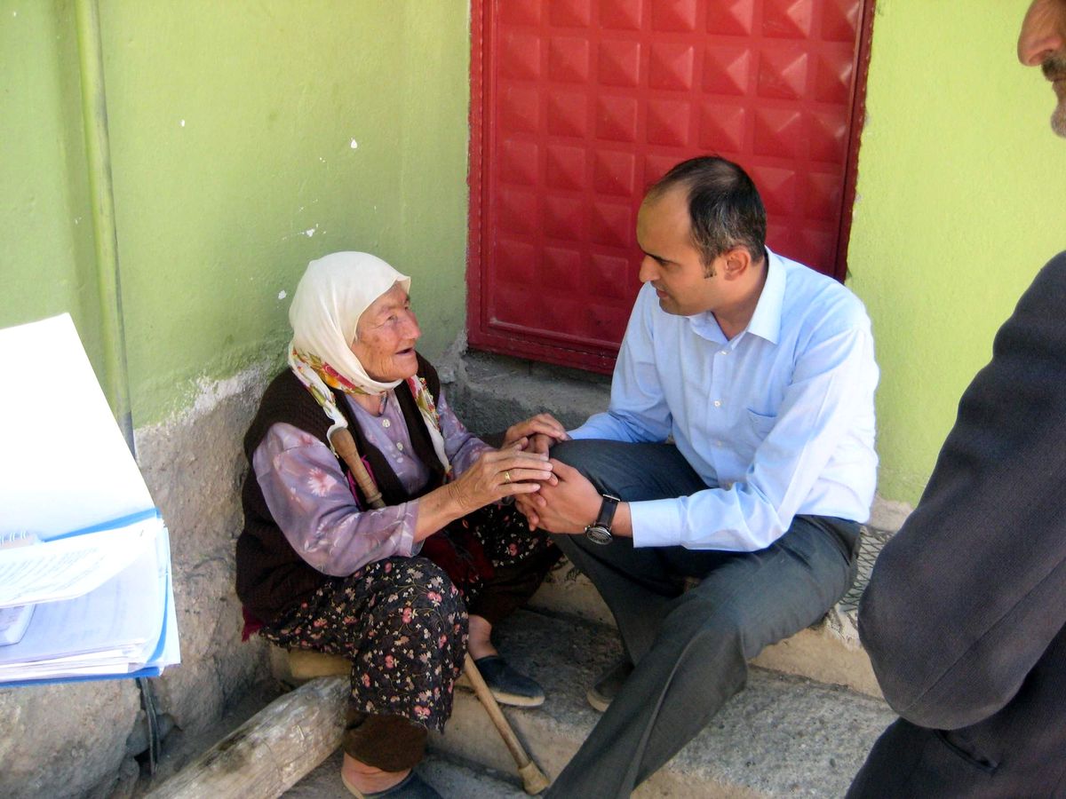 Gemerek Kaymakamı, Köylerde İncelemelerde Bulundu