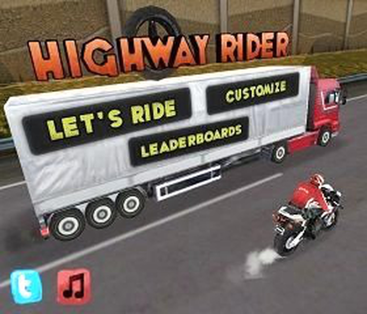 Günün Mobil Uygulaması: Highway Rider