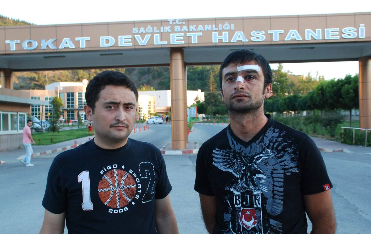 Öğretmen ve Arkadaşı Hastanelik Oldu