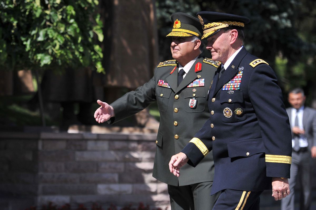 Orgeneral Özel ile ABD\'li Meslektaşının Görüşmesi Sona Erdi