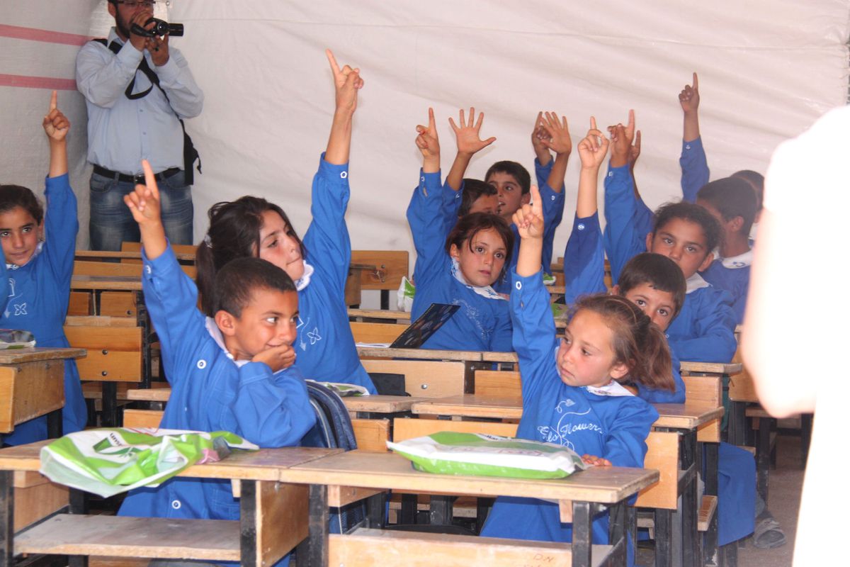 Çadır Okulda Ders Zili Çaldı