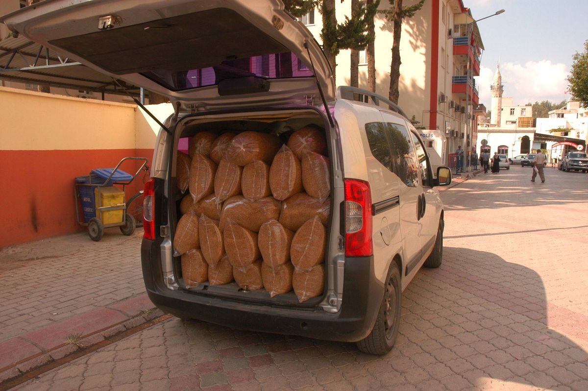 Kadirli\'de 500 Kilo Kaçak Tütün Ele Geçirildi