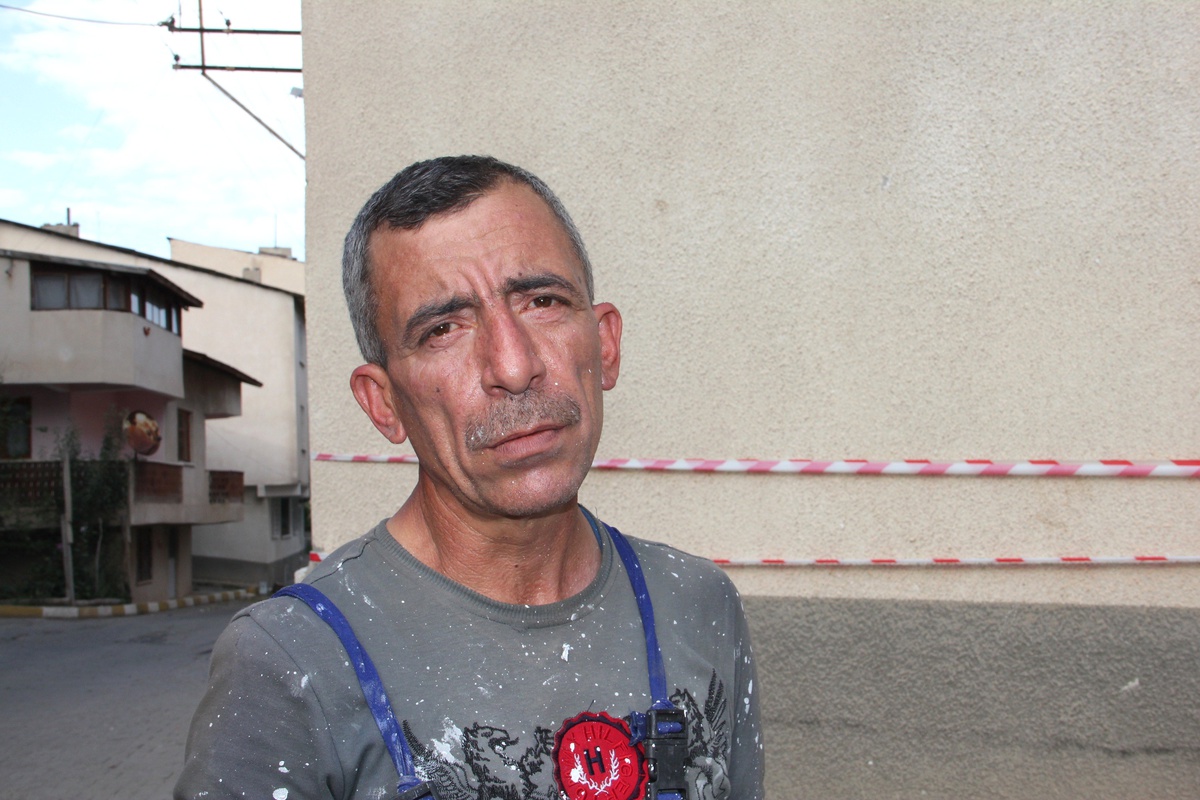 Minare Ustası 30 Metre Yüksekte Çalıştı