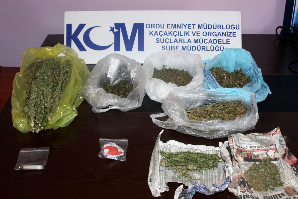 Ordu\'da Uyuşturucu Operasyonu: 3 Tutuklama