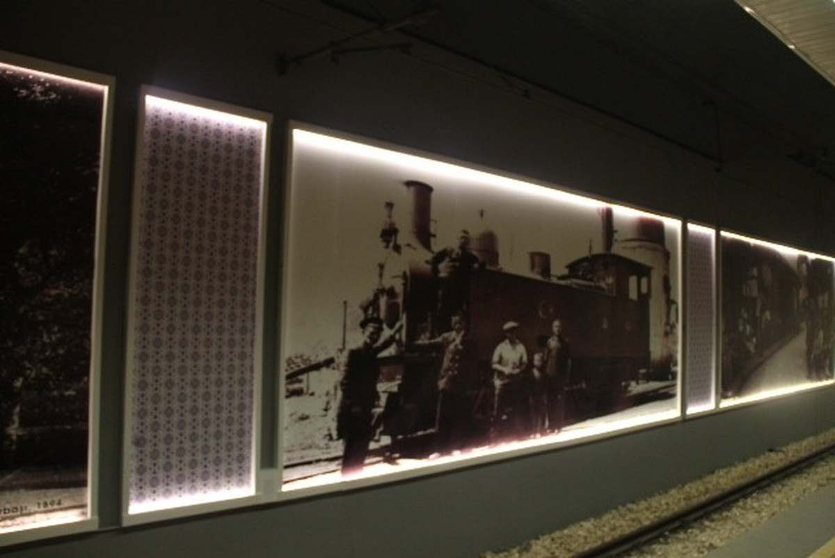 Osmangazi Metro İstasyonunda Geçmişe Yolculuk