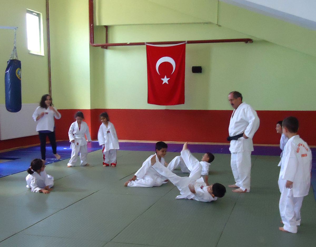 Sultanbeyli\'de Judo Karşılaşması