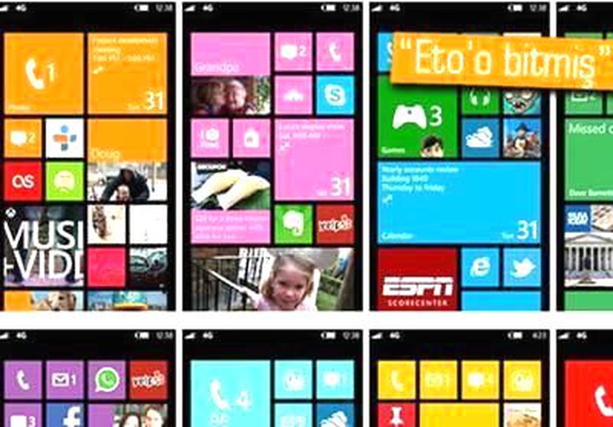 Windows Phone 8 Bitmiş