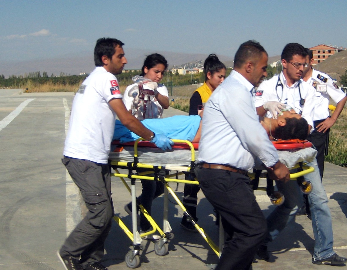 Yaralı Askerler Tedavi Altına Alındı