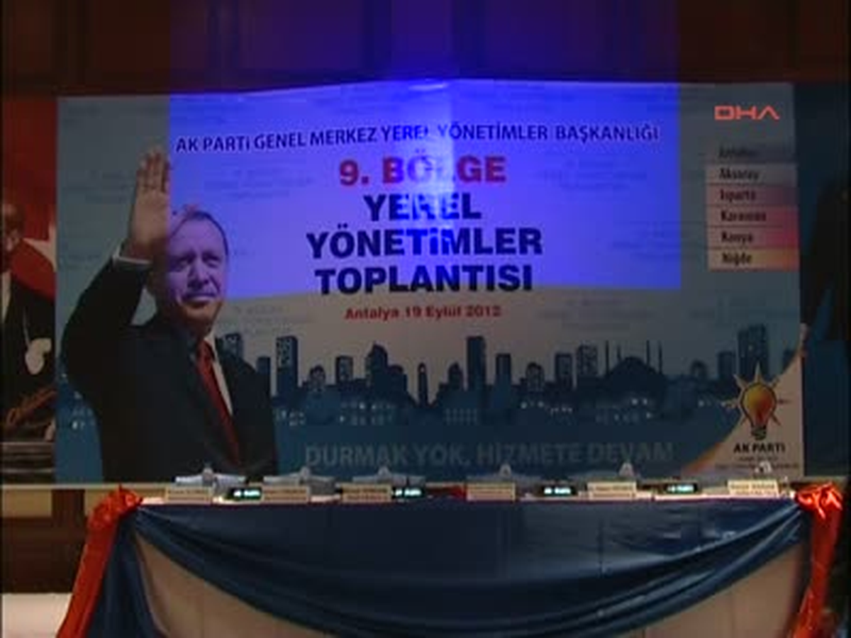 AK Parti\'li Tanrıverdi: Yerel Seçimler 27 Ekim 2013\'te