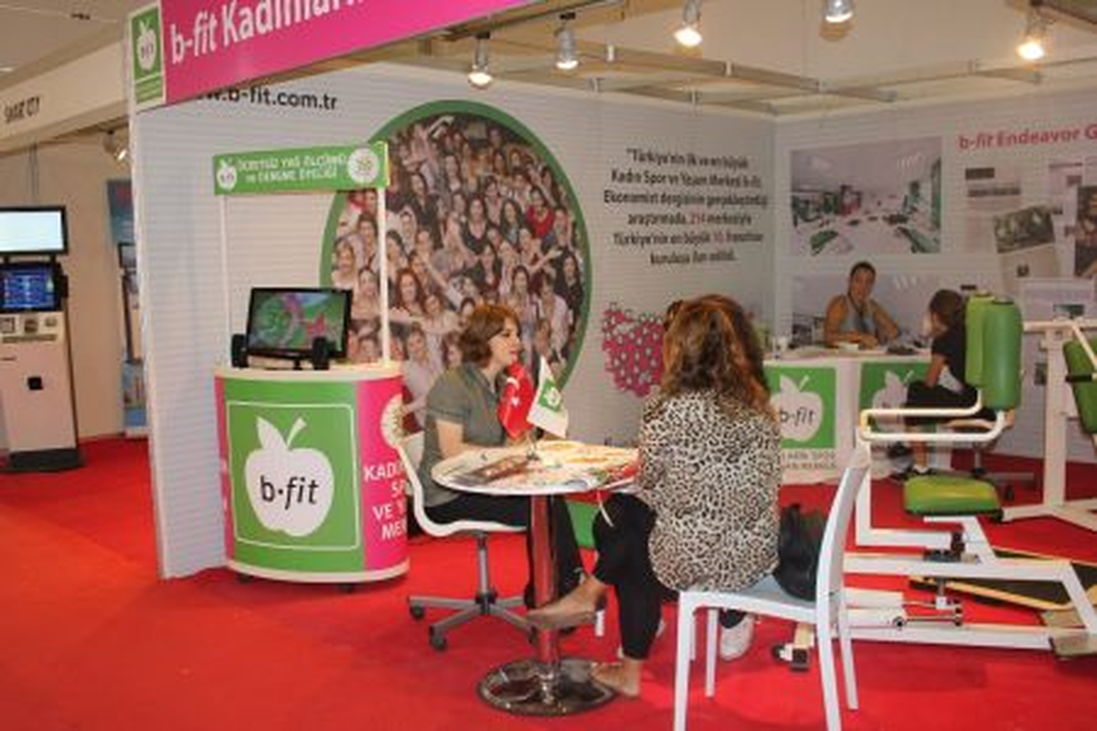 B-fit Franchise Fuarında Yoğun İlgi Gördü