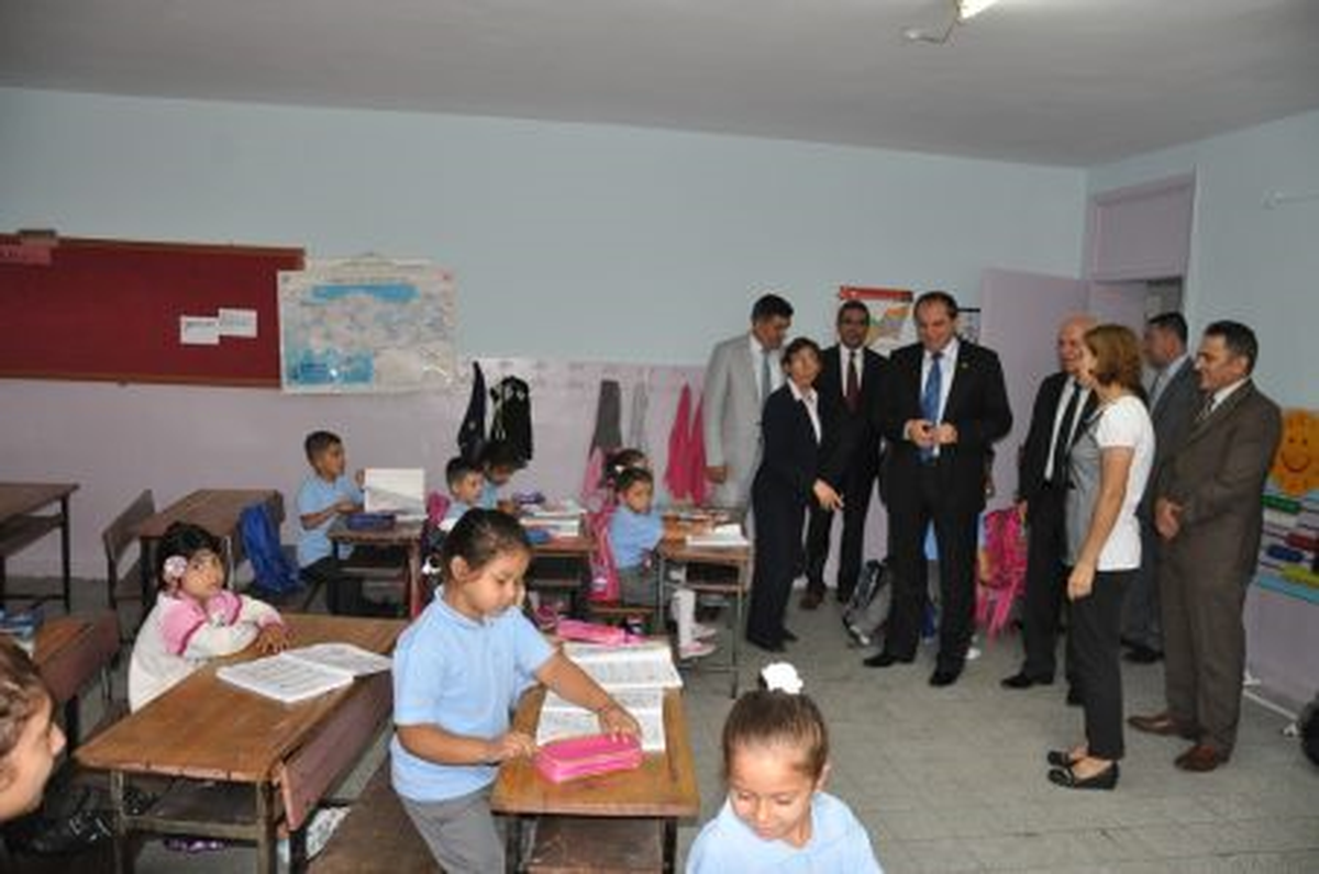 Başkan Dalgıç\'tan İlköğretim Okullarına Ziyaret