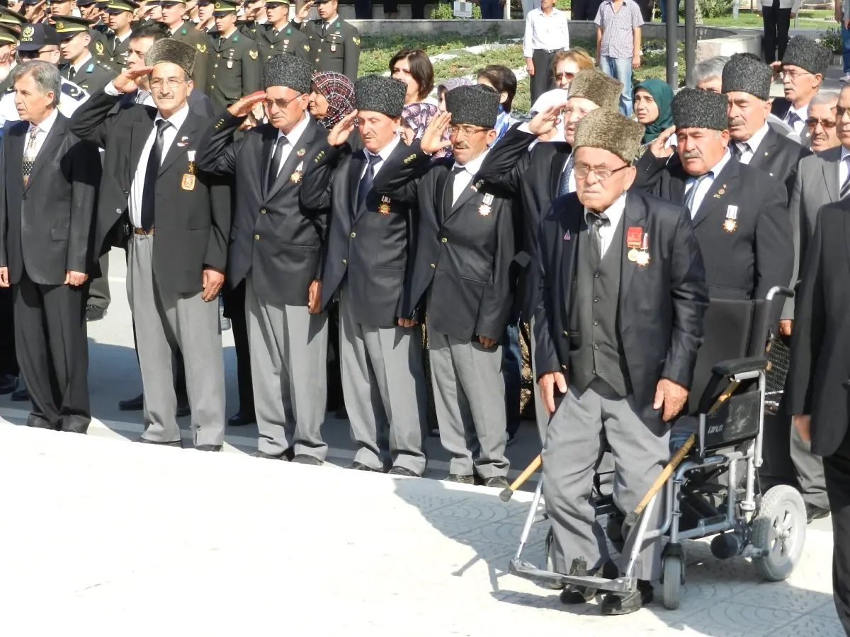 Çanakkale\'de Gaziler Günü Kutlaması